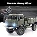 Produktbild Ballylelly-RC Auto B-24 1/16 RC Military Truck Rock Crawler Armee Car Kit Fahrzeug mit Motor & Servo Automatisches Fahrzeug Spielzeug für Kinder Geschenk