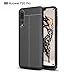 Produktbild Shinyzone Weich TPU Silikon Zurück Hülle für Huawei P20 Pro,Ultra Dünn Flexibel [Schwarz] Litschi Textur Muster Anti-Rutsch Kratzfest Schutzhülle for Huawei P20 Pro