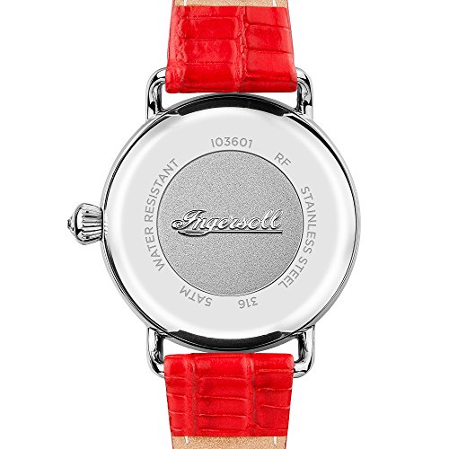 Ingersoll Damen Analog Quarz Uhr mit Leder Armband I03601