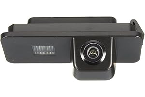 NAVINIO Rückfahrkamera Nachtsicht Auto Rückansicht Kamera Einparkhilfe Rückfahrsystem Replacement for VW Golf V Golf 5 Scirocco EOS Lupo Passat CC Polo(2 cage) Phaeton Beetle SEAT Variant