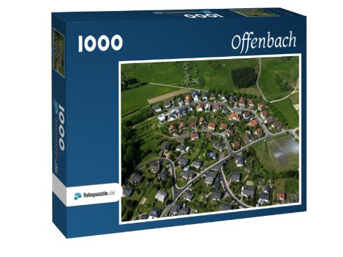 Preisvergleich Produktbild Offenbach - Puzzle 1000 Teile mit Bild von oben