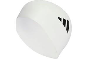 adidas Unisex - Adulto 3-Stripes Swim cap