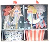 Meri Meri Muffin-Dekoset Meerjungfrau