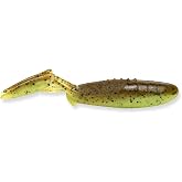 Keitech Glide Camaron 3.5" #401T Green Pumpkin Chartreuse Silikon Yem