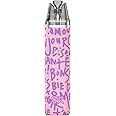 Xlim Go Pod Kit for Oxva, 1000mAh Battery, Top Fill System, Leather Exterior Design, Compatible with Xlim Series Pods, 2ml Cartridge Capacity, No Nicotine (Graffiti Pink)