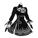 Produktbild Yeming5704 NieR:Automata 2B Uniform Dress Cosplay Kostüm Schwarz Halloween Karneval