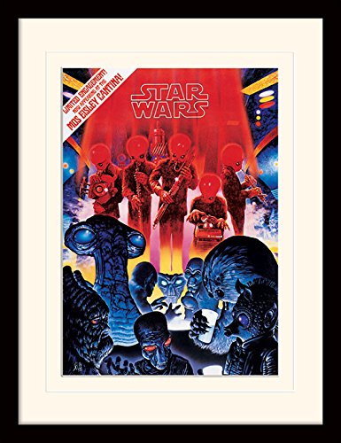 Star Wars Mos Eisley Cantina Memorabilia, Multi-Colour, 30 x 40 cm