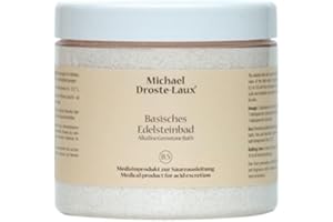 Droste-Laux Basisches Edelsteinbad 300 g (Badezusatz, für Hände und Füße oder Vollbad, geschmeidige Haut) 122002