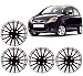 Auto Pearl - Premium Quality Car Full Wheel Cover Caps Black and Silver 13 Inches Press TypeFor - Chevrolet Spark RS.1299.00