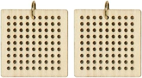 Dimensions Crafts 72-74078 Small Circle Blanks Pendant for Counted Cross Stitch Kit