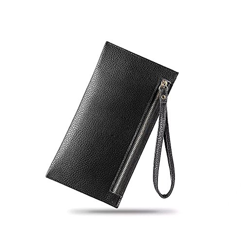 Preisvergleich Produktbild Schwarze Herren Ledergeldbörse, gute Qualität.