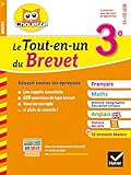 Le Tout-en-un du brevet 3e: français, maths, histoire-géo, anglais et histoire des arts