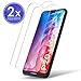 Price comparison product image UTECTION 2X Tempered Glass for Huawei P20 Lite - Screen Protector Guard 9H - Anti-Scratch & Shatter - Bubble Free Installation - Display Film Crystal Clear Transparent