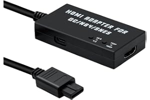 Mcbazel N64 och SNES till HDMI-adapter, omvandlare med 480p/720p, 4:3/16:9