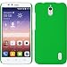 Produktbild PhoneNatic Case für Huawei Y625 Hülle grün gummiert Hard-case + 2 Schutzfolien