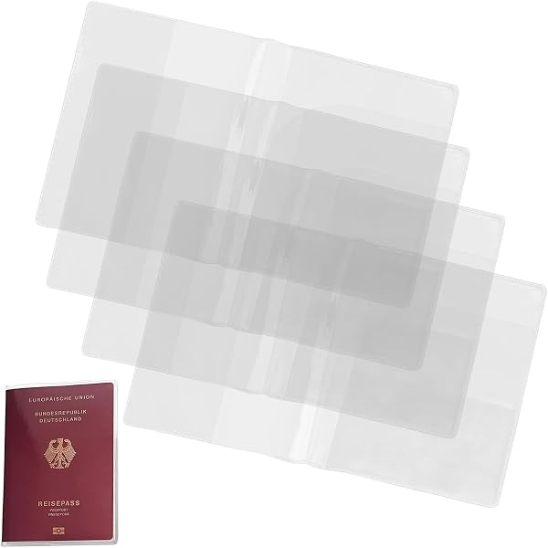 MINISOISO 2 Stück Reisepasshülle, Passport Cover Reisepass Schutzhülle