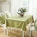 Produktbild Tabgw Rechteckige Tischdecke Esszimmer Garten Hotel Cafe table cover Tuch europäischen Stil wasserdicht Farbe Baumwolle und Leinen grün 130x220cm Home Decoration