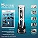 GHB SURKER Hair Clipper Rechargeable Hair Trimmer Cordless Beard Shaver with LED Display