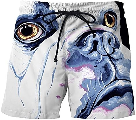 Men Beach Shorts, Quick Dry Swim Trunks for Men with Pockets Surfing Swimming Swim Wear for Summer