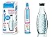 Produktbild SodaStream Set Crystal 2.0 Promopack Titan | Trinkwasser-Sprudler | inkl. 1 Zylinder, 2 Glaskaraffen 0,6l (spülmaschinenfest), 2 Trinkgläsern und 6 Sirupproben; Farbe: Titan