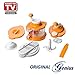 Produktbild AKTIONSPREIS ORIGINAL Genius Mixer Cutter Twist Cutter Set 10tlg Orange NEU