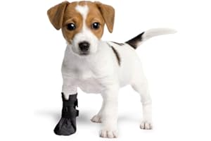 Grande Finale postoperativer Schutz, Schutz- und Wiederherstellungs-Socken, atmungsaktiv, für Hunde, Katzen, 100% Softshell 1(XS)-4 cm (1,6 Zoll) H-7 cm