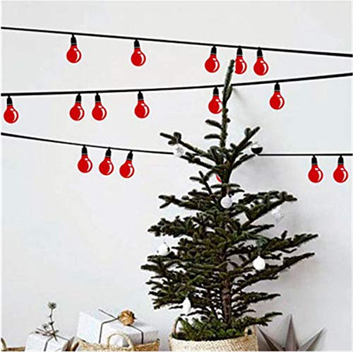 Preisvergleich Produktbild HAOWANGJIAO Kreative Glühbirne Wandaufkleber Für Kinderzimmer Vinyl Kunst Aufkleber Wohnkultur Wohnzimmer Nordischen Stil Mode Wandbild