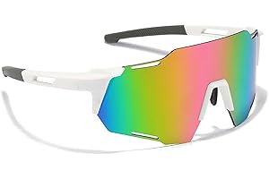 YQBFTC Running Sunglasses for Men Women,UV400 Protection Cycling Glasses,Polarised SportsSunglasses,TR90 Superlight Frame Sunglasses Bike Glasses for Hiking Fishing Ski Surfing