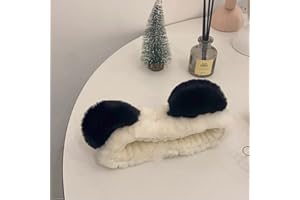 UMIIN Headband, Panda Ears Hair Bands, Headwear for Spa Yoga Mask Makeup Running Face-washing, Cute Hair Accessories for Women Girls Boys Kids Adults Pets