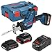 Price comparison product image Bosch Professional GSA 18V-LI C + ProCORE18V 4Ah Akku-Säbelsäge incl. 3. rechargeable battery 18V 5Ah