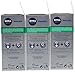 Philips Nivea for Men HS800/04 Anti-Irritation Moisturising Shaving Conditioner Balm Re-Fill Can (3 Pack)