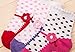 Happy Cherry 3 Pairs Girls Baby Little Flowers Dot Cotton Antislip Socks