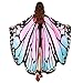 Produktbild Dorical Schmetterlingsflügel Damen Schmetterling Kostüm Faschingkostüme Schmetterling Schal Flügel Schal Tuch Erwachsene Poncho Umhang für Party Halloween Weihnachten Kostüm Cosplay Karneval Fasching