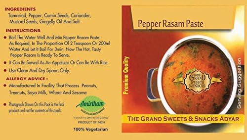 The Grand Sweets Snacks -Rasam podi