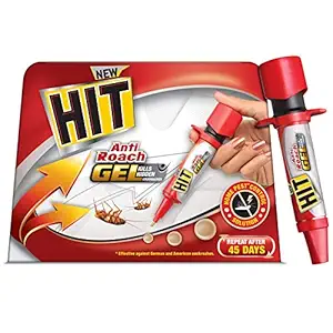 Godrej HIT Anti Roach Gel - Cockroach Killer (20g), Kitchen Safe, Odourless, Fast and Convenient