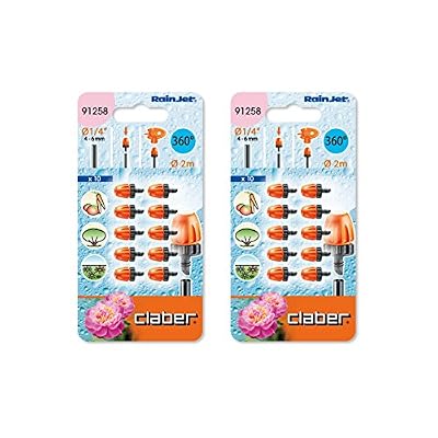 Claber rainjet 360 Micro brume Pulvérisateur modèle 91258. Sous blister de 10