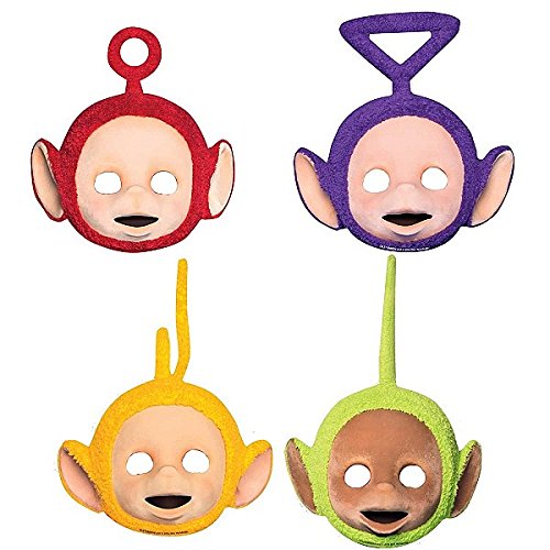 Amscan International 9901379 Teletubbies Karte Face Maske
