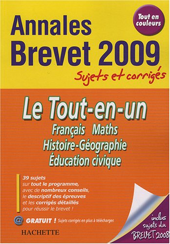 Download Le Tout-en-un Brevet : Sujets et corrigés