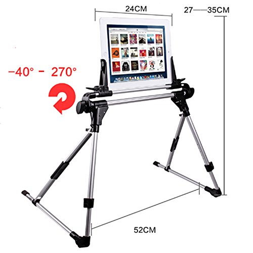 Faltbar iPad Ständer Halter iPhone iPad Halter+Stativ passend für iPad Serien iPad Air iPad Mini iPhone Google Samsung Galaxy Tab - 2