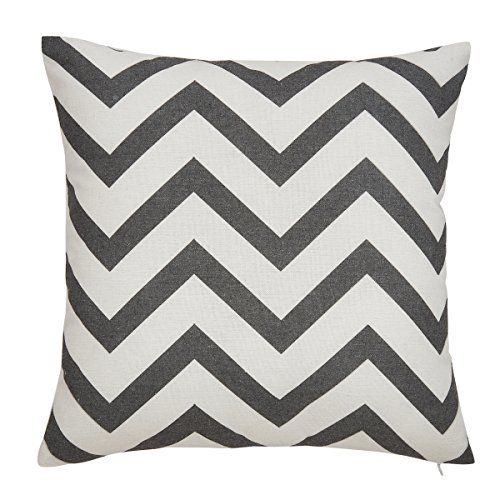 Avanzza 4er-Set Kissenhülle / Kissenbezug 40×40 cm in Schwarz für Kissen, Sofakissen / Sofa Kissen und Dekokissen / Deko Kissen aus der Linie Decor Chic - 2