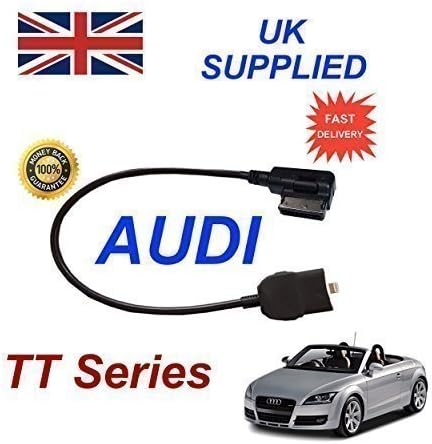 Audi TT Series AMI MMI INTEGRATED Audio Cable For Apple iPhone 5 5c 5s 6 6s 6 Plus 6s Plus 7 7Plus SE by cablesnthings (AG)