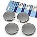 Produktbild HQRP 4-Pack CR2032 Coin Lithium Battery for Oregon Scientific Ssmart RA900 SE900 AD262 SZ999 SE336 SE336M SE331 SE331M SE332 SE332M SE138 SE122 WMH800 Heart Rate Monitor Weather Station + Coaster