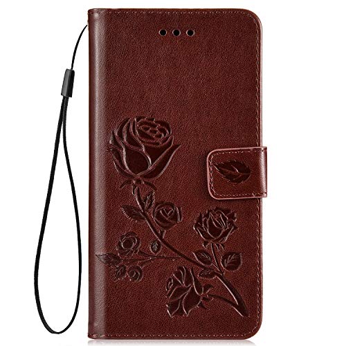 Preisvergleich Produktbild Qjuegad Kompatibel mit Hülle Samsung Galaxy A10 Leder