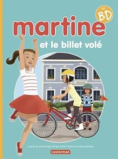 jaquette livre Martine : Martine et le billet volé