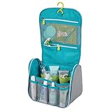 mDesign Neceser de Viaje - Bolsa de Aseo de poliéster y plástico...