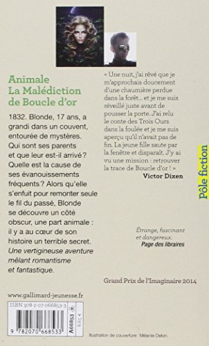 Livres Couvertures de Animale: La Malédiction de Boucle d'or