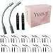 Produktbild Yuauy 20 PCS 90° Liner V Bremse Nudel Kabelführung Rohr Gummi Boot Fahrrad Set