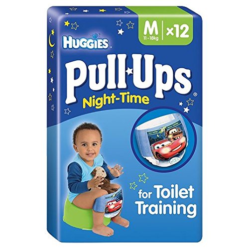 Huggies Medium Pull-Ups Night-Time for Boys 11-18kg 12 per pack