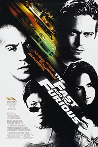 11X8 INCHES The fast and the furious Movie Poster a4
