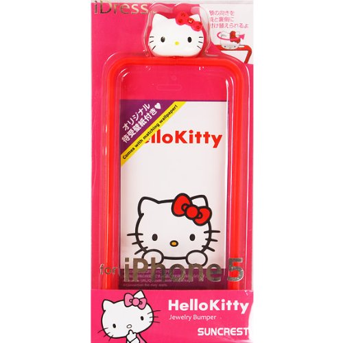 Preisvergleich Produktbild Sanrio Hello Kitty Jewelry iPhone 5 Bumper (Red)